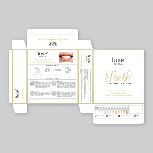 Teeth whitening packaging Design by emmafoo
