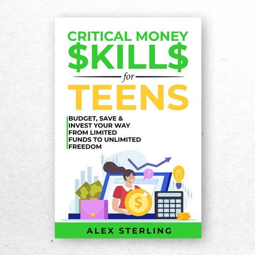 Design an eye-catching and powerful book cover to appeal to teens and young adults Design by Mighty_Eagle