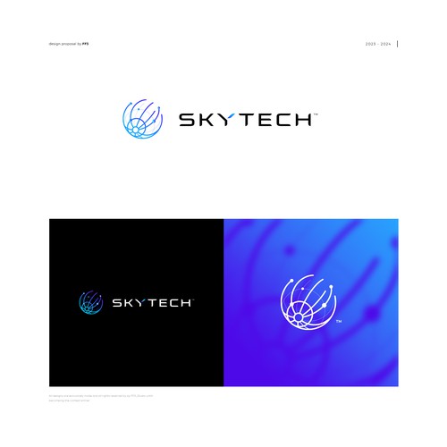 Help us design a futuristic logo for a cutting edge tech company. Design by FF3 ˢᵗᵘᵈⁱᵒ