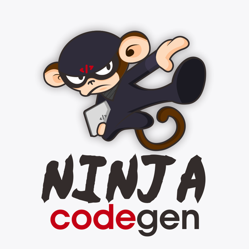 Designs | Ninja Code Gen, FUN COOL CREATIVE NEW LOGO! GLHF! | Logo ...