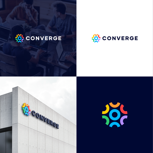 Logo for Converge event Design by Rudest™