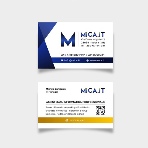 some changes to our logo and business card Design by Manu P C