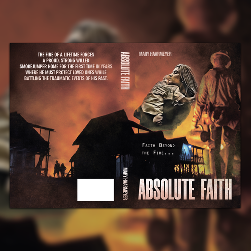 Inspirational Book Cover "Absolute Faith" Design by Martch