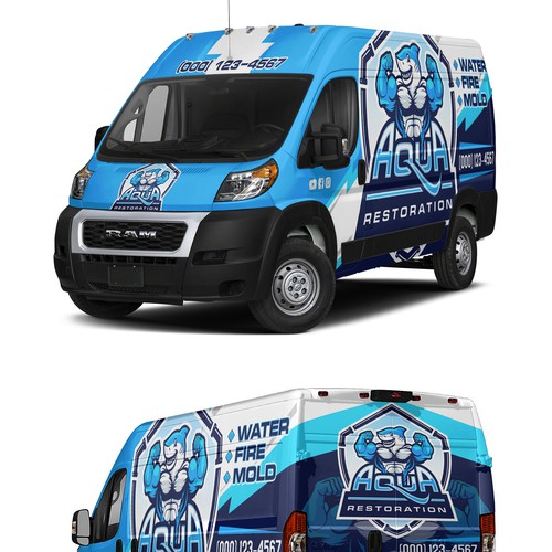 Sharp van wraps Design by Rockyman