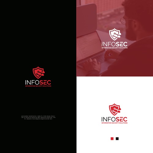 Logo design for Information Security Company InfoSec (infosec) Design by MotionPixelll™