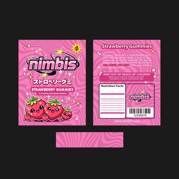Nimbis Strawberry Gummies
