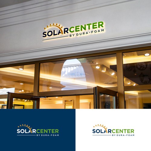 "SolarCenter by Dura-Foam Logo Contest" winning Business card