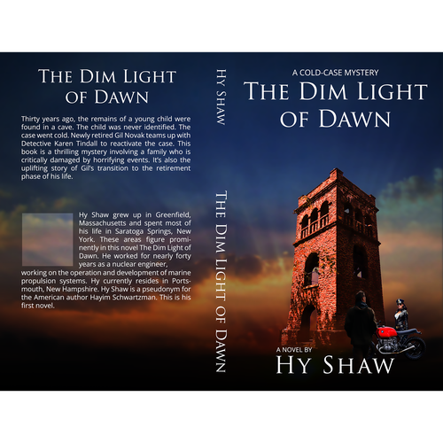 Enticing book cover for a cold-case mystery! Design by johnny_an