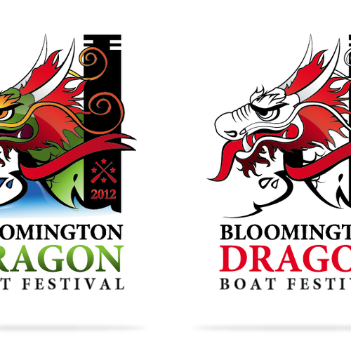 logo for Bloomington Dragon Boat Festival Design by TokyoBrandHouse_