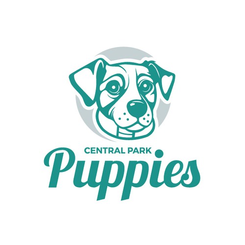 Design a heartfelt, modern logo for a brand that brings families and puppies together. Design by ✦✦ArtRasu✦✦