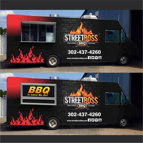 Street Boss Food Truck | Car, truck or van wrap contest