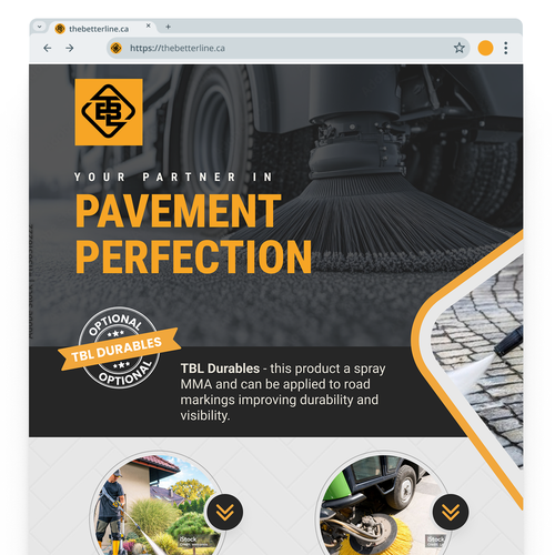 pavement maintenance Design by Mellasa