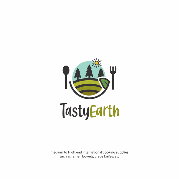 Design by Arto! titled "warm design for Tasty Earth"