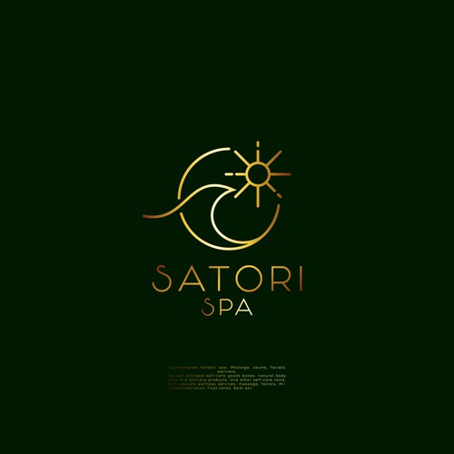 Sophisticated, Sun themed logo needed for holistic, woman-owned, spa Design by pleesiyo