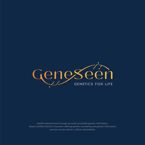 Netra_AirさんのGeneSeen logoデザイン