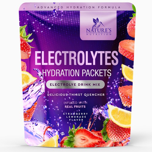 Refreshing Hydration Electrolytes Design Needed for Nature's Nutrition Design by a x i o m a ™