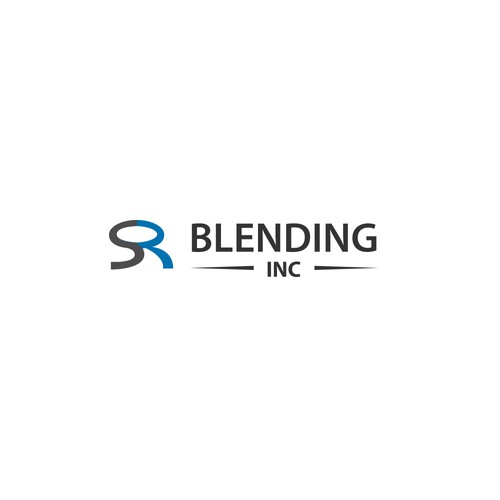 Logo for SR Blending Inc. Design by dnlsgrignelli
