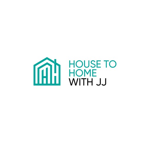 "House to Home with JJ" REAL ESTATE AGENT LOGO!! Réalisé par reflect the style ™