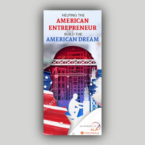 Creat a business ad for an accounting firm! Design by allMarv