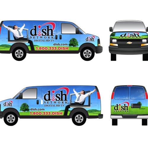 V&S 002 ~ REDESIGN THE DISH NETWORK INSTALLATION FLEET Design by kristianvinz