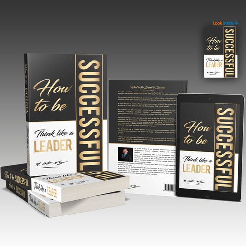 Bold, Powerful personal-development book cover: Kindle, Paperback & Audiobook Design by Δlek