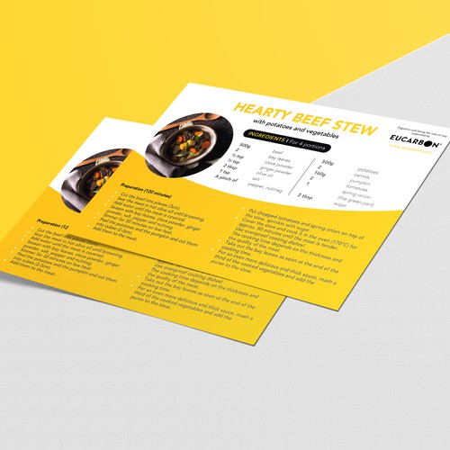 Design Recipe flyer template di ChinYii