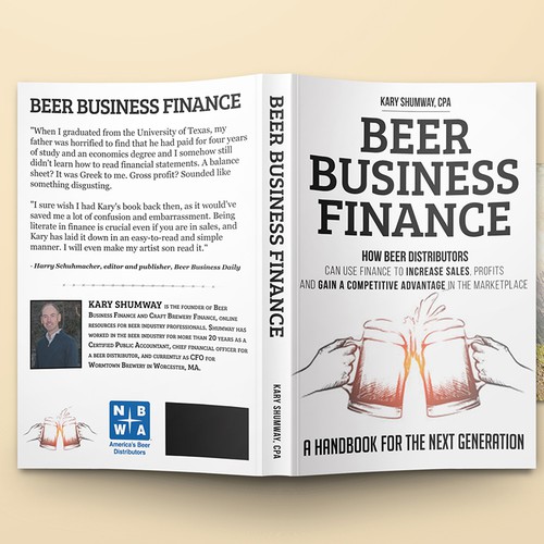 Design an award-winning book cover for the beer business Design by Ciusan