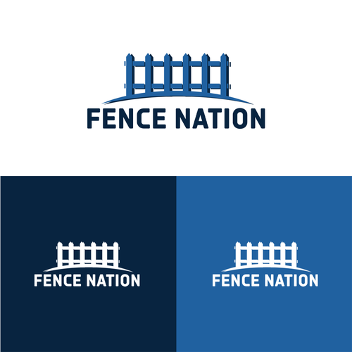 I need a strong logo for fence installation company. Design by BrahimInnovates