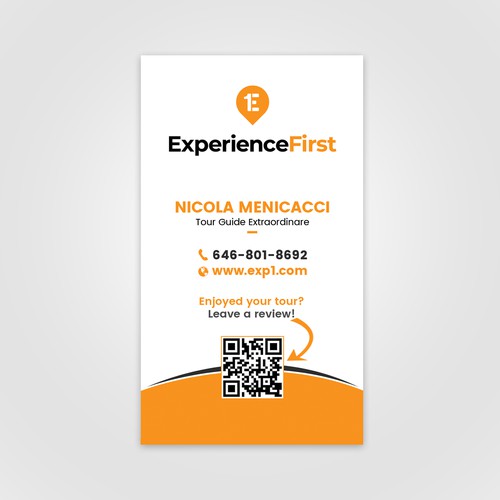 One-Sided Business Card Design for Travel Company Design by ™SF_Design™