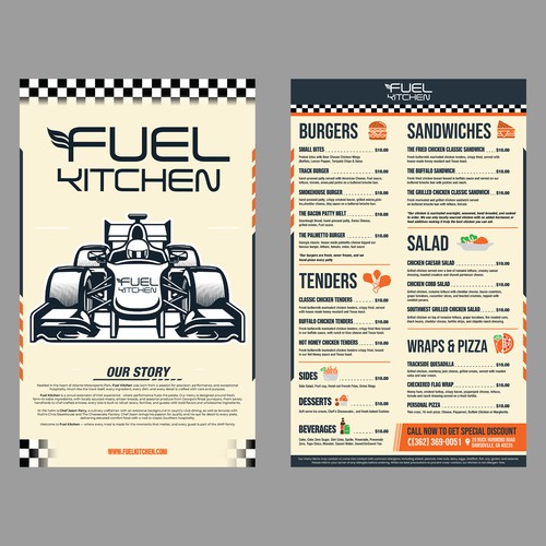 Menu contest entry by HADI CREATIVE