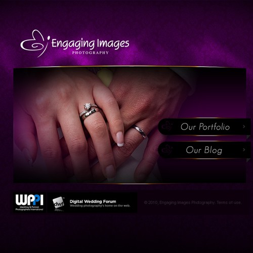 Wedding Photographer Landing Page - Easy Money! Design por asd