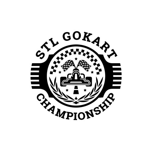 Go-Kart Race logo for a championship belt Design by nuke.art