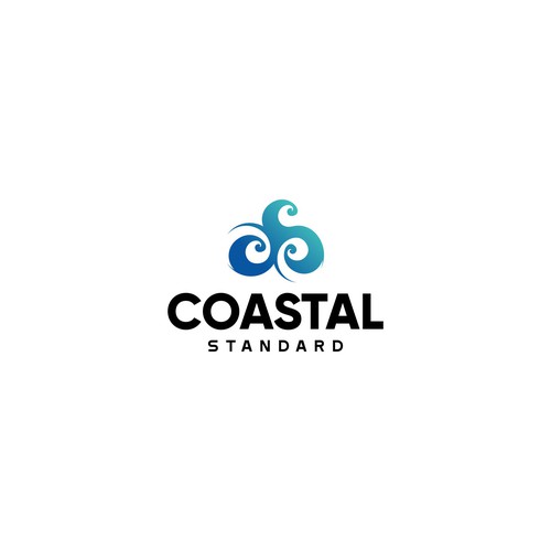 Logo and Brand Guide for Coastal Clothing Brand Design by monstersoc