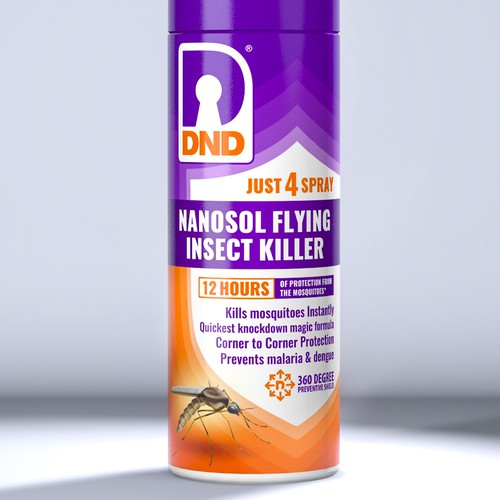 Design a standout label for a Super Effective Insect Killer Spray Design by P.D.S.