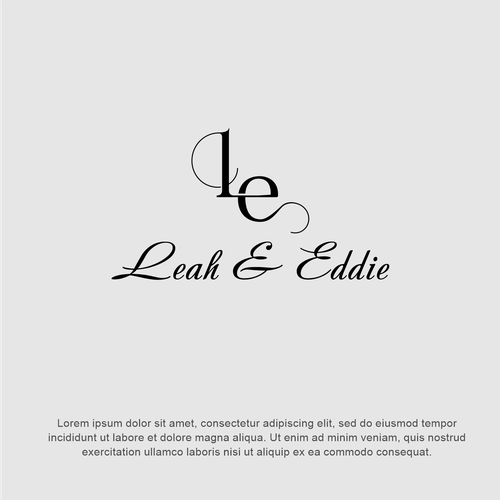 Wedding Monogram Logo Design by BlackAngel®