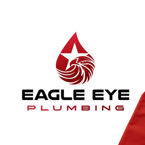 Eye catching and very marketable logo for plumbing company. The company name is Eagle Eye Plumbing Design by Nana445