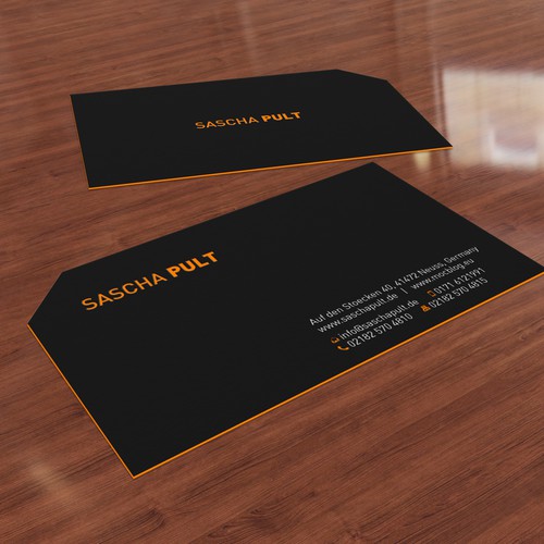 New business card for me Design by MirelaS