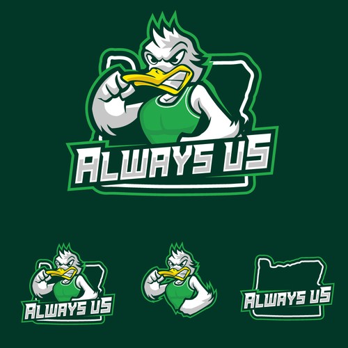 Basketball Logo for Always Us - Your Winning Logo Featured on Major Sports Network Réalisé par JDRA Design