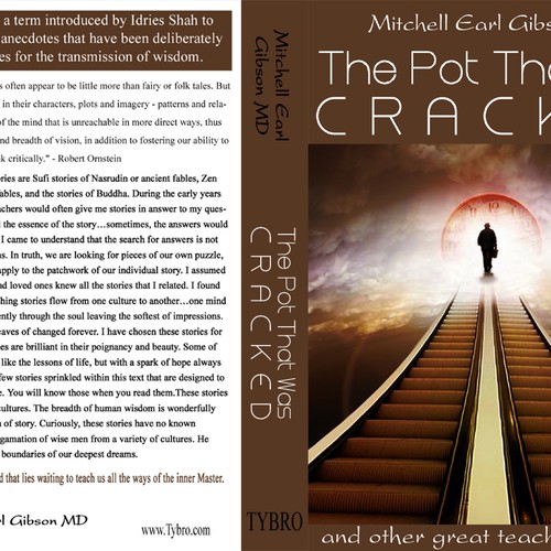 The Pot That Was Cracked front cover, back cover, spine