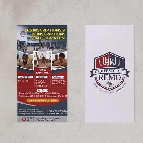 Design a classy flyer for an effective school rebranding & enrollment program Design by Viet Art