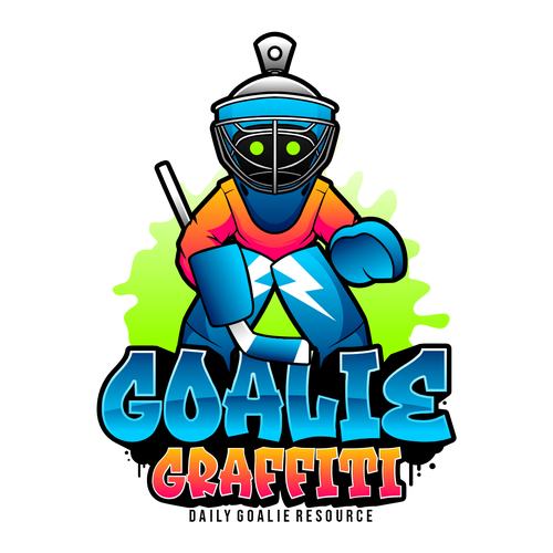 Colorful Logo design for a Ice Hockey Goalie Gear Website Diseño de Berwoty