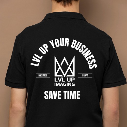 New Shirt Design for LVL Up Imaging Design by jyoti247