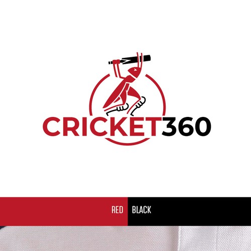 Simple standout logo design for new online cricket store Design by Max.Mer