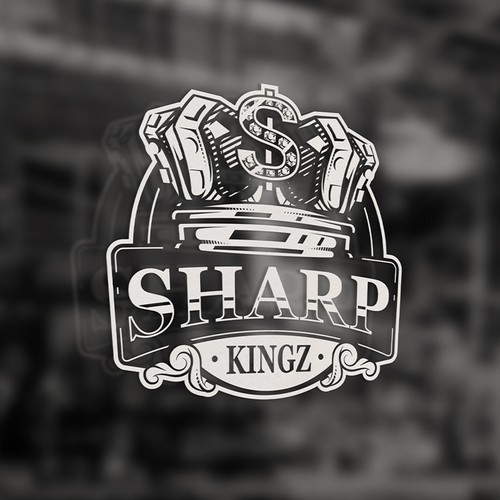 Sports betting community logo with a kings crown incorporated into the design Design by sarvsar