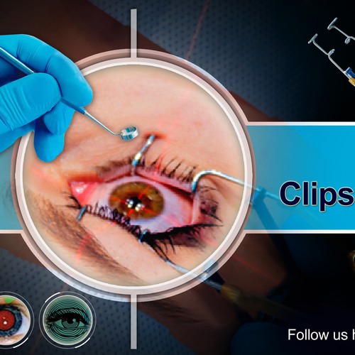 Powerful Design for an Eye Surgery YouTube Channel "Eye Clips and Quips" Design by Akashganga