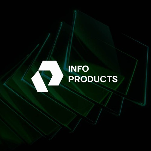 InfoProducts.com - Logo & Branding Design by faysal7001