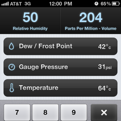 Create iPhone app design for GE Measurement & Control Solutions! Design von paulknight