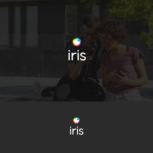 Logo for Iris, the decentralized alternative to social media giants Design by Ana ✨