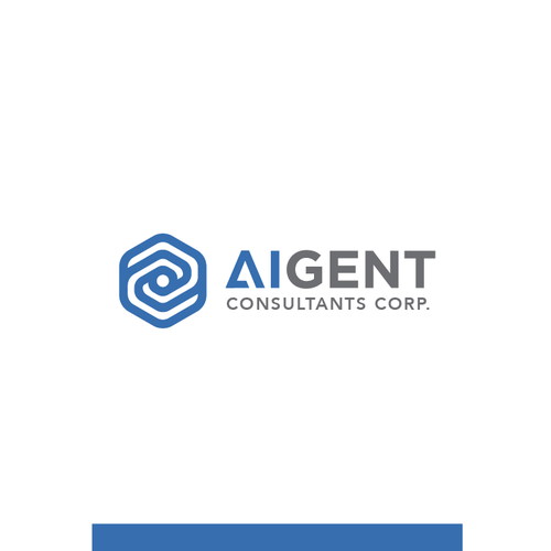 AI Agent Company: Appealing to small to medium sized businesses. Design by atmeka