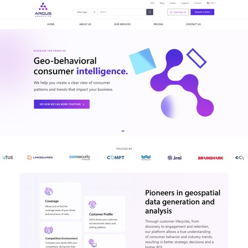 Proposta di design per un contest della categoria Design di sito web realizzata da Star Light Marketing